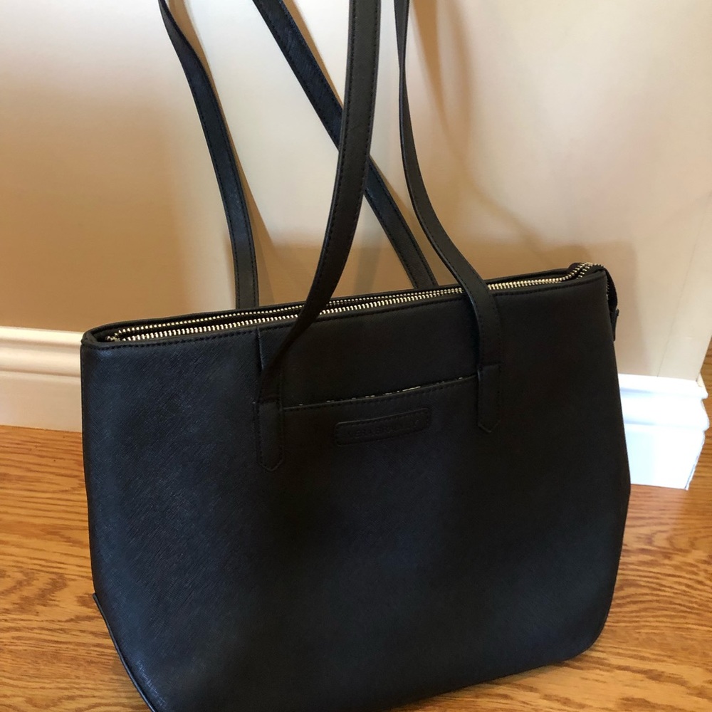 Vera Bradley black tote purse